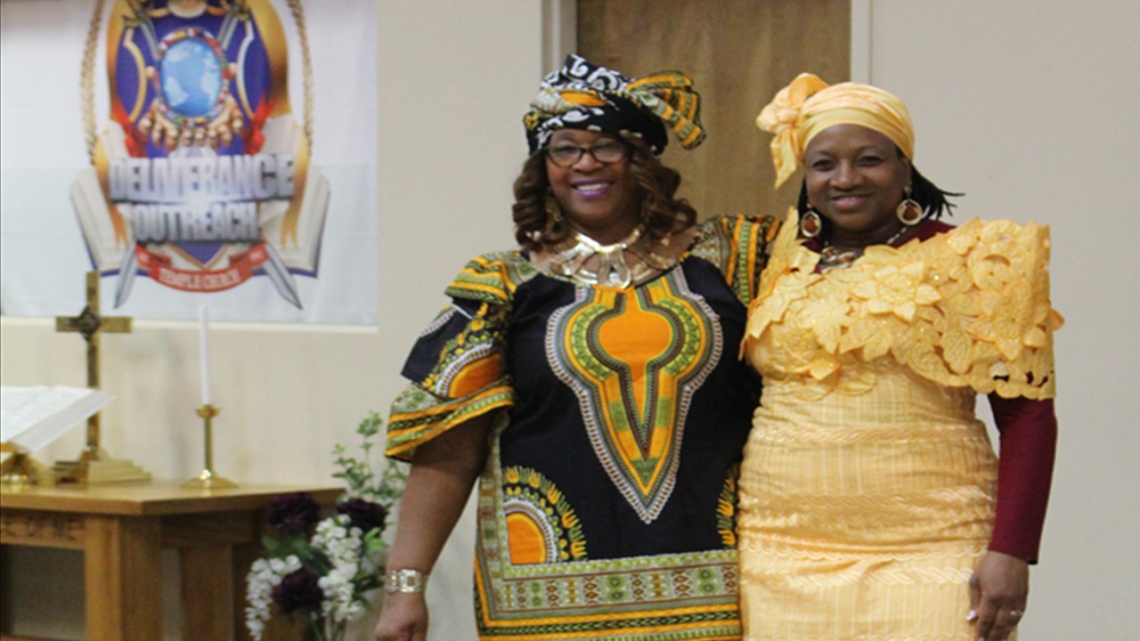 African Atire Church pictures